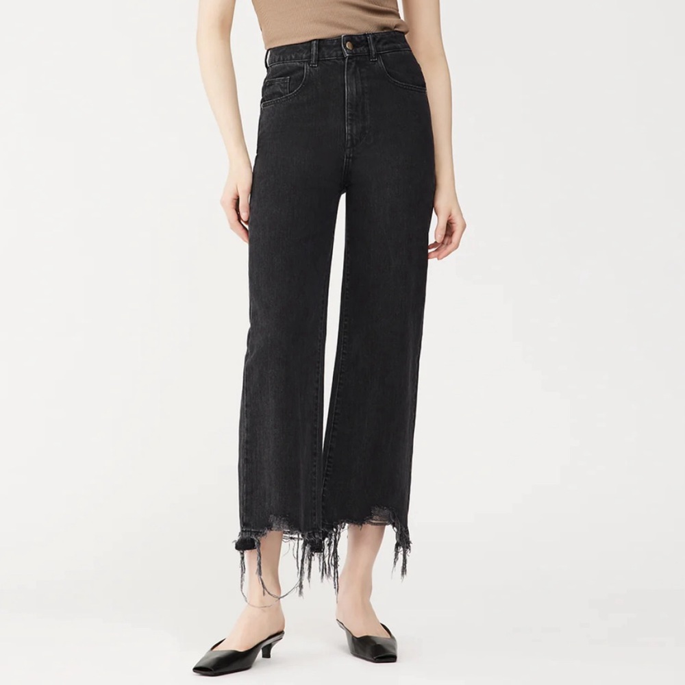 DL1961 Women's High Rise Black Jeans